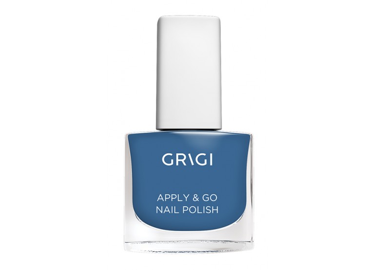 GRIGI APPLY & GO NAIL POLISH No 355 WARM STEEL BLUE