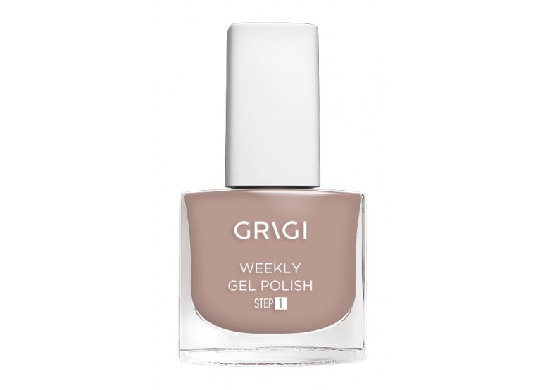 GRIGI WEEKLY GEL NAIL POLISH NEW FORMULA EXTRA STRONG No 662 NUDE SALMON BROWN