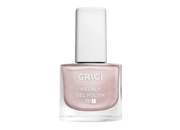 GRIGI WEEKLY GEL NAIL POLISH NEW FORMULA EXTRA STRONG No 667 PINK PEARL