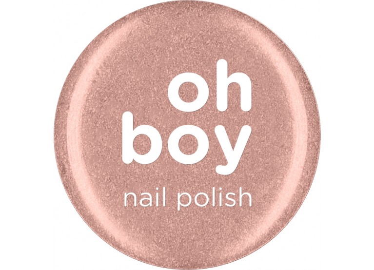 OH BOY NAIL POLISH Νο 190 PINK GLITTER