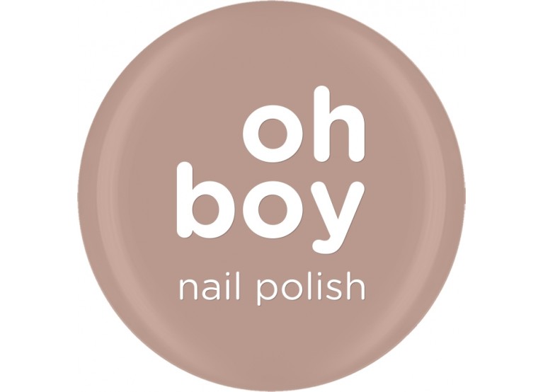 OH BOY NAIL POLISH Νο 255 NUDE BEIGE