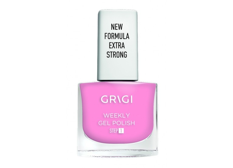 GRIGI WEEKLY GEL NAIL POLISH NEW FORMULA EXTRA STRONG No 655 BLOSSOM PINK