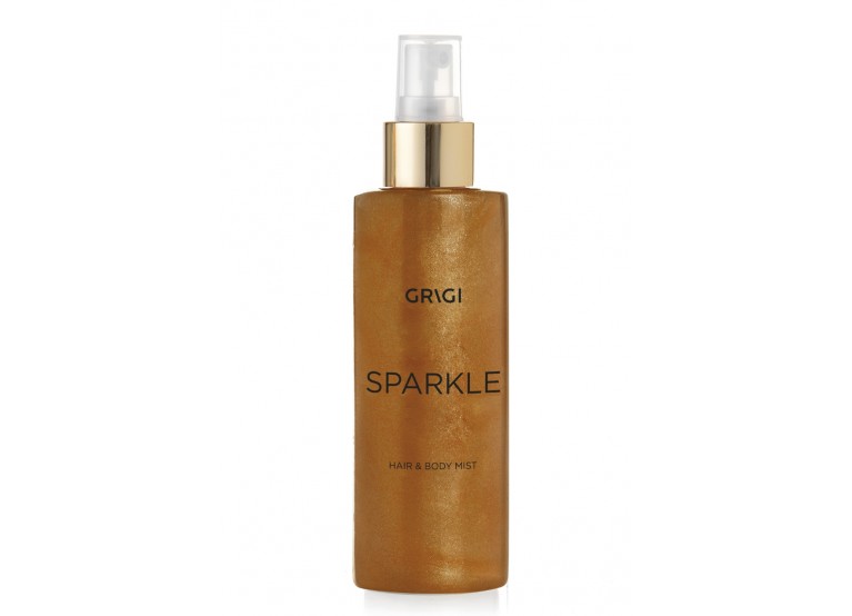 GRIGI SPARKLE HAIR & BODY MIST 150ml LUMINΟUS TAN GOLD